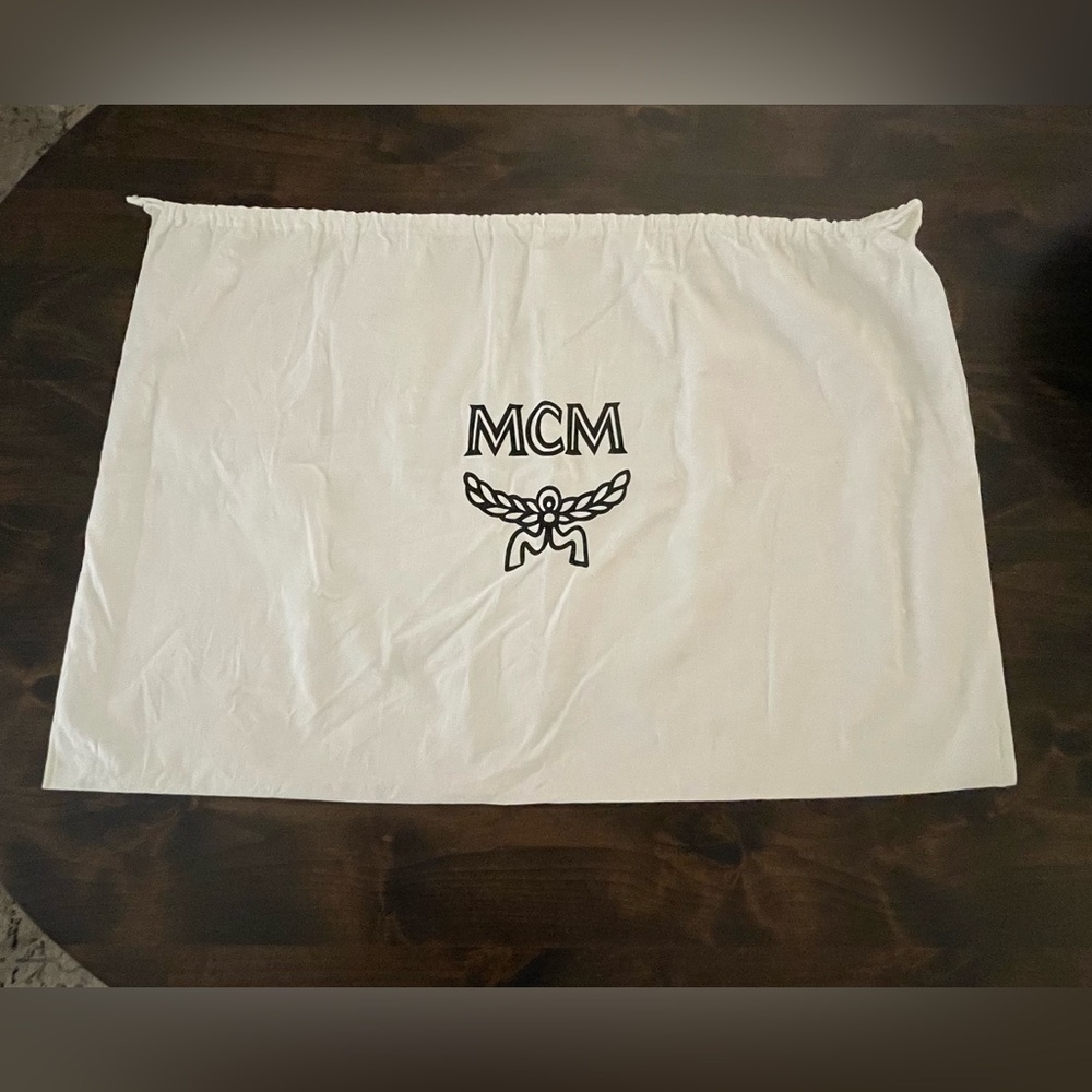 MCM Dust Bag with Black Logo